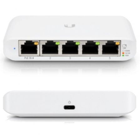 Ubiquiti UniFi USW Flex Mini Switch Gestionable de 5 Puertos Gigabit Ethernet Blanco Ubiquiti UniFi USW Flex Mini Switch Gestionable de 5 Puertos Gigabit Ethernet Blanco